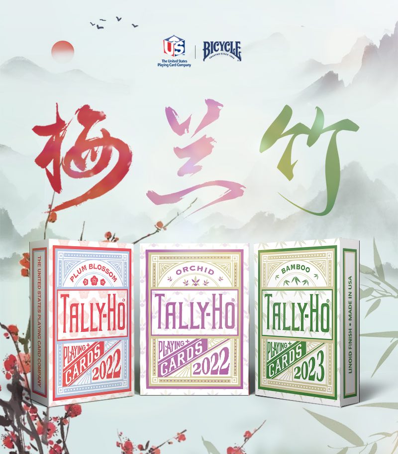 Tally-Ho Four Gentlemen Series Playing Cards – Decksrock