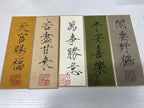 Handwritten Chinese Calligraphy Amulet Bookmark