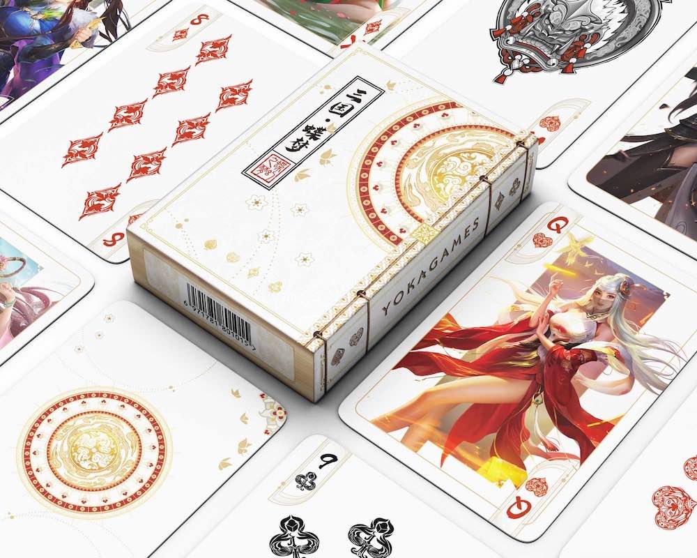 Old Dream of the Three Kingdoms  - Butterfly Dreams Playing Cards