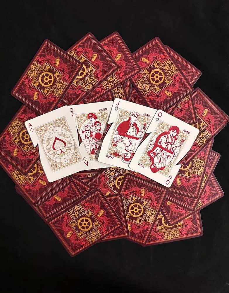 Comrade V2 Playing Cards by WohStudios