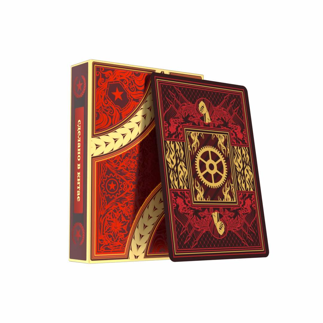 Red Playing Cards & Collector Decks | Decksrock