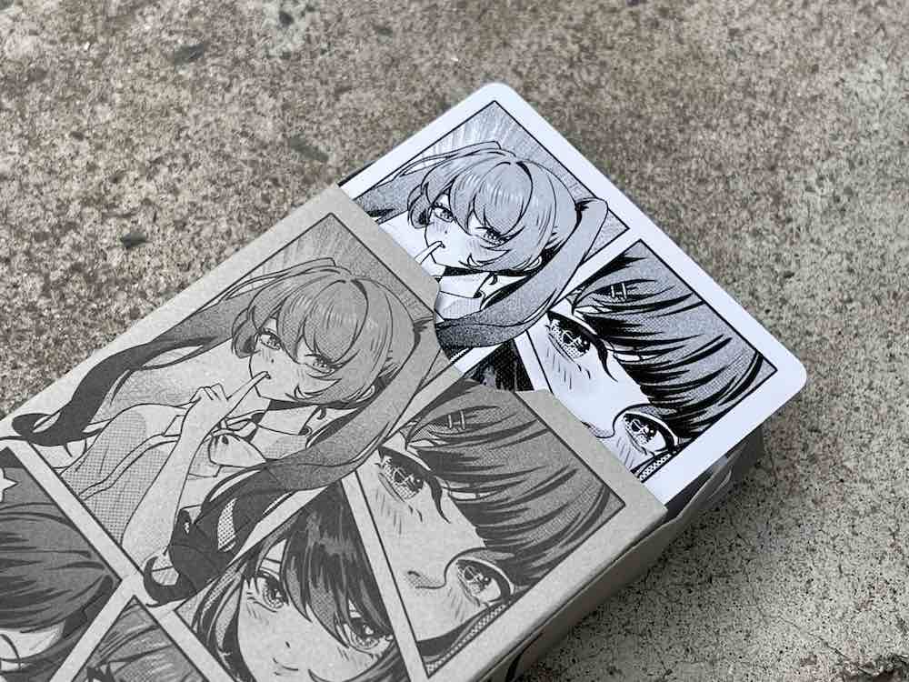 AHEGAO v2 V3 ACGN Comic Playing Cards Secondary image
