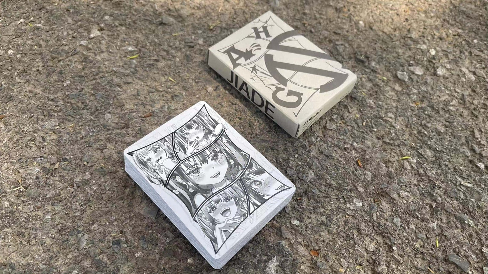 AHEGAO v2 V3 ACGN Comic Playing Cards – Decksrock