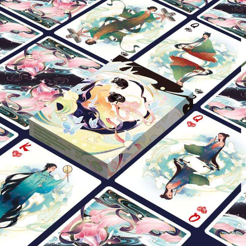 Flower Moon Clothes V2 Playing Cards Secondary image