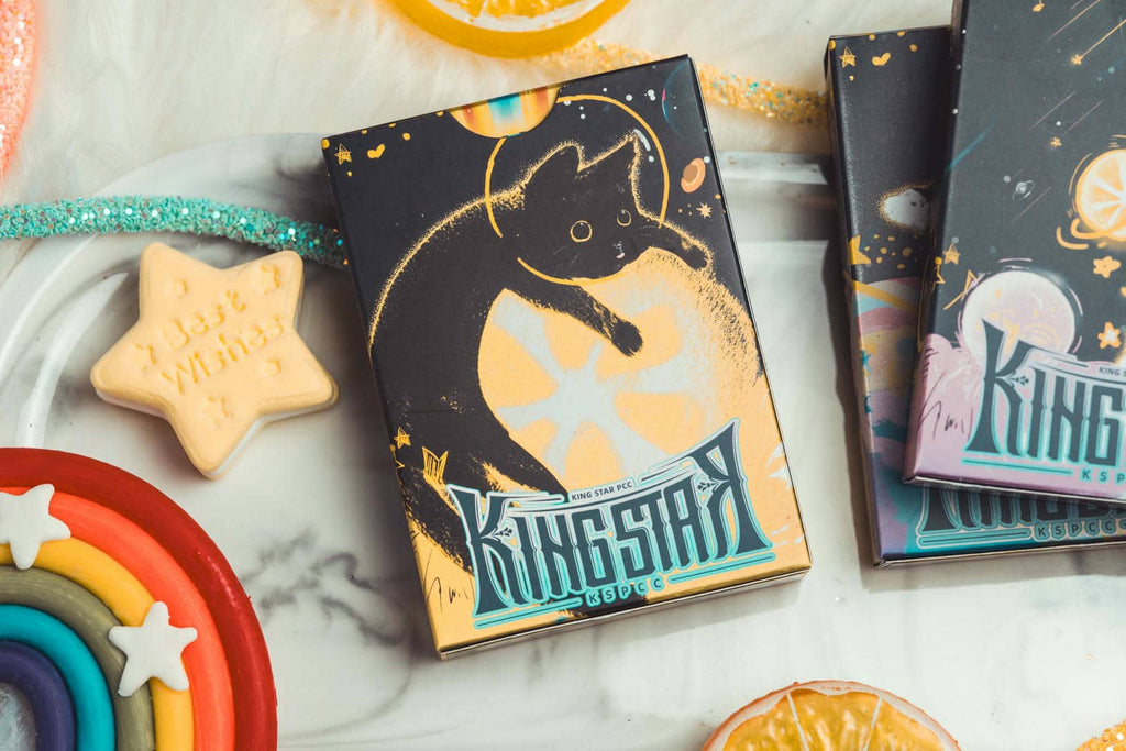 Space Cat V2 Playing Cards by KingStar