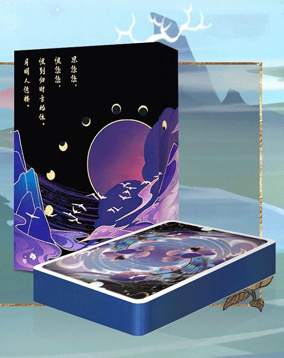 Flower Moon Clothes Playing Cards