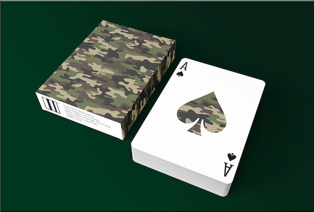 BPCC Camouflage Playing Cards