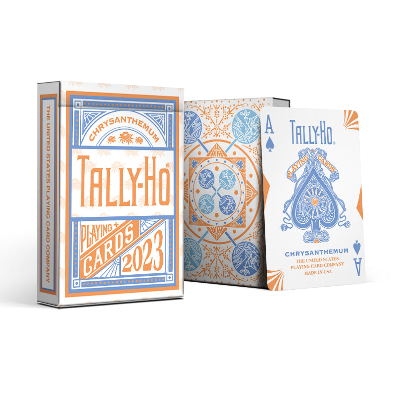 タリホー黒と青　オハイオ Tally-Ho Four Gentlemen Series Playing Cards – Decksrock