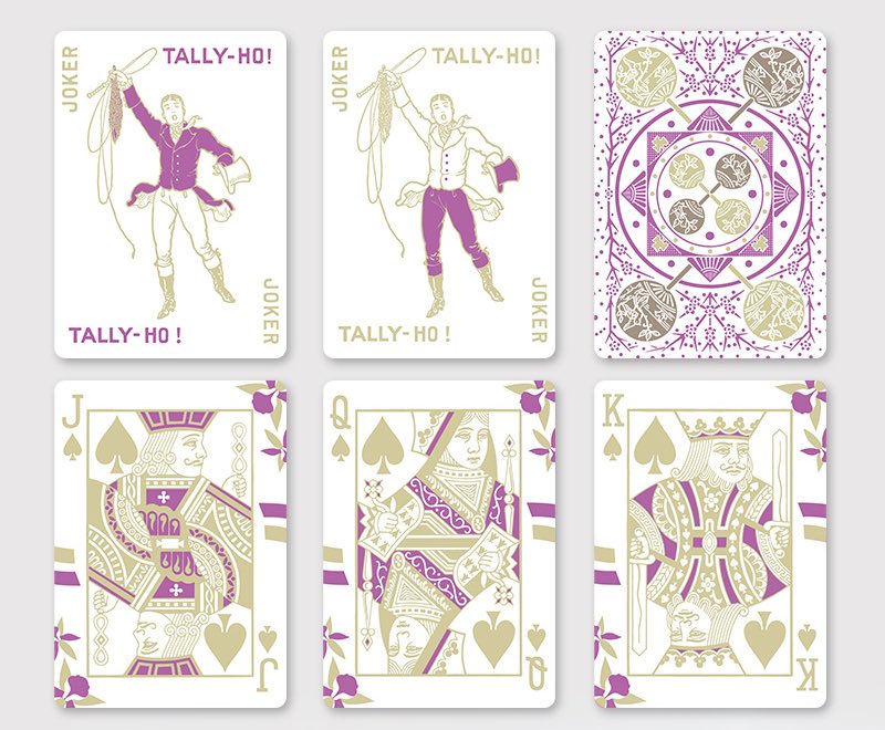 Tally-Ho Four Gentlemen Series Playing Cards – Decksrock