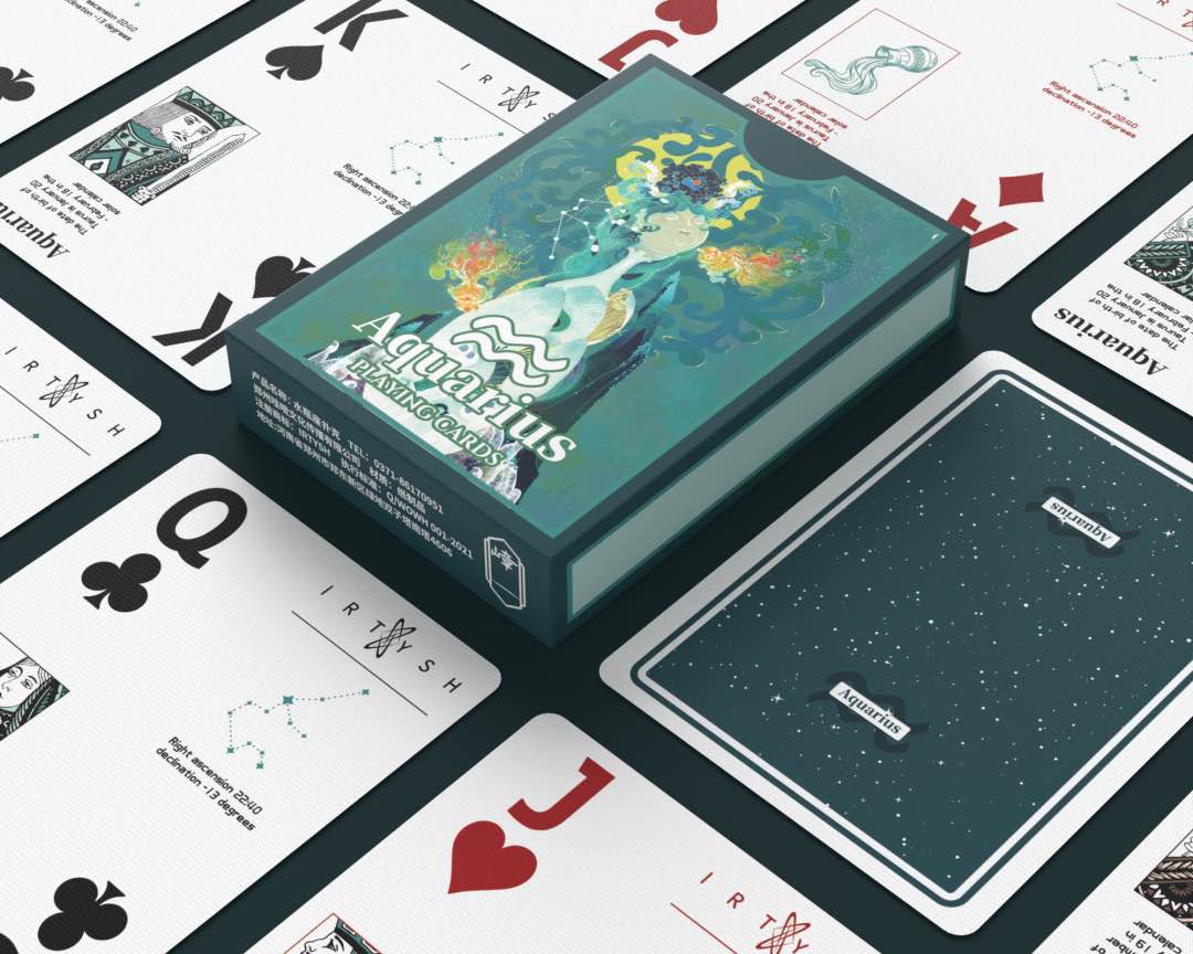 Reincarnation Elixir V2-Twelve Constellations Playing Cards by WohStudios