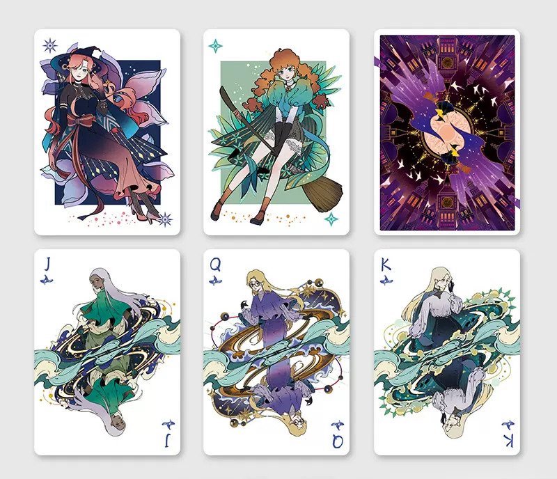 Bewitching Woman Playing Cards Secondary image