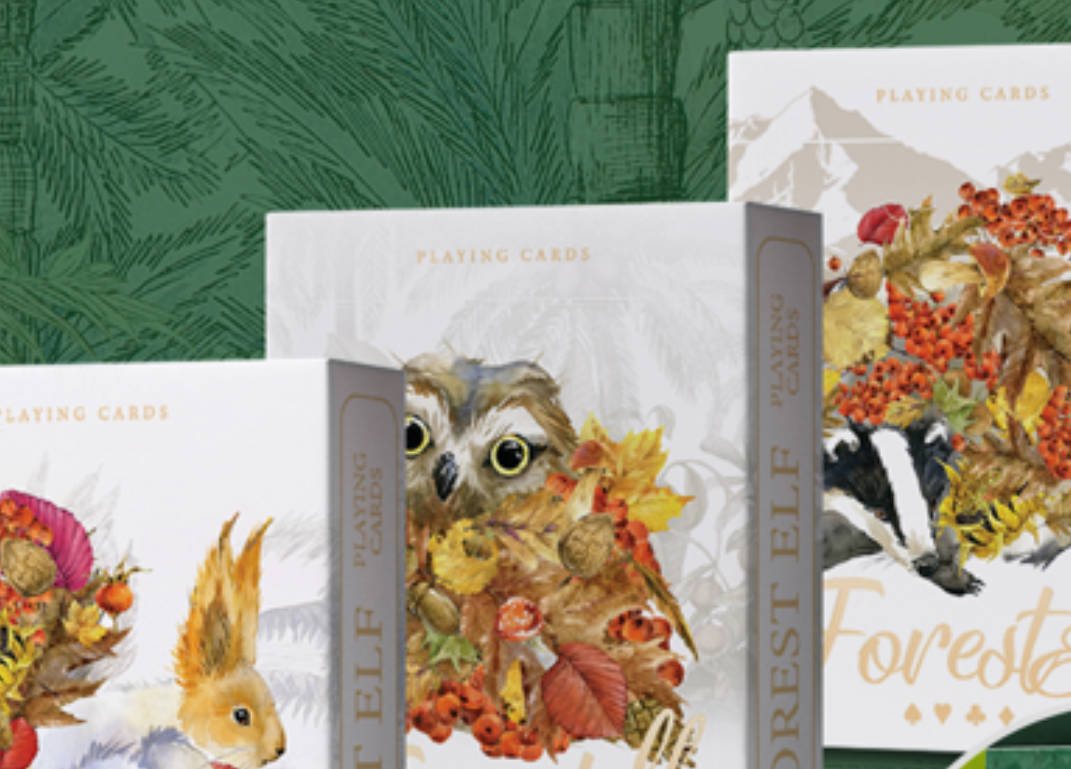 Forest Elf Playing Cards by TCC