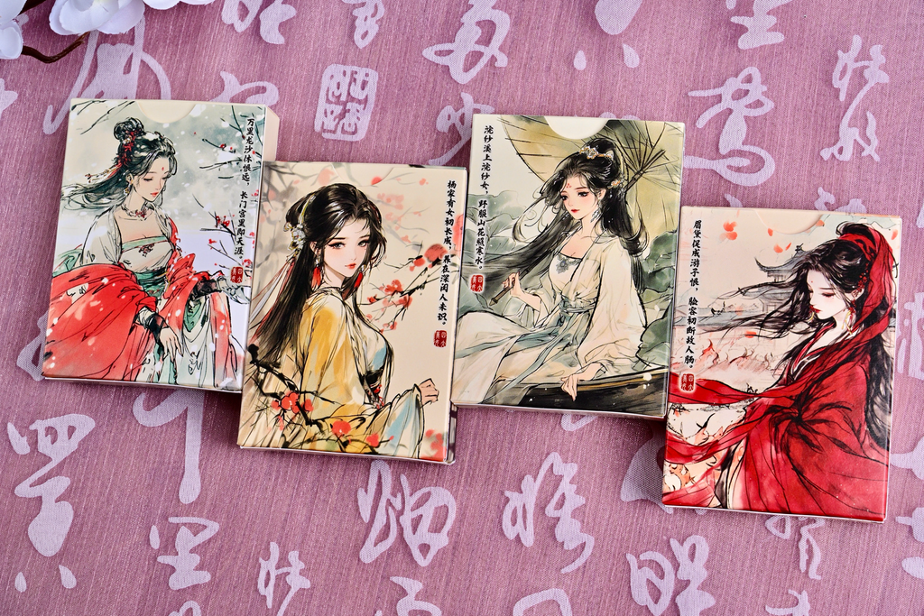 Four Beauties Playing Cards by KingStar