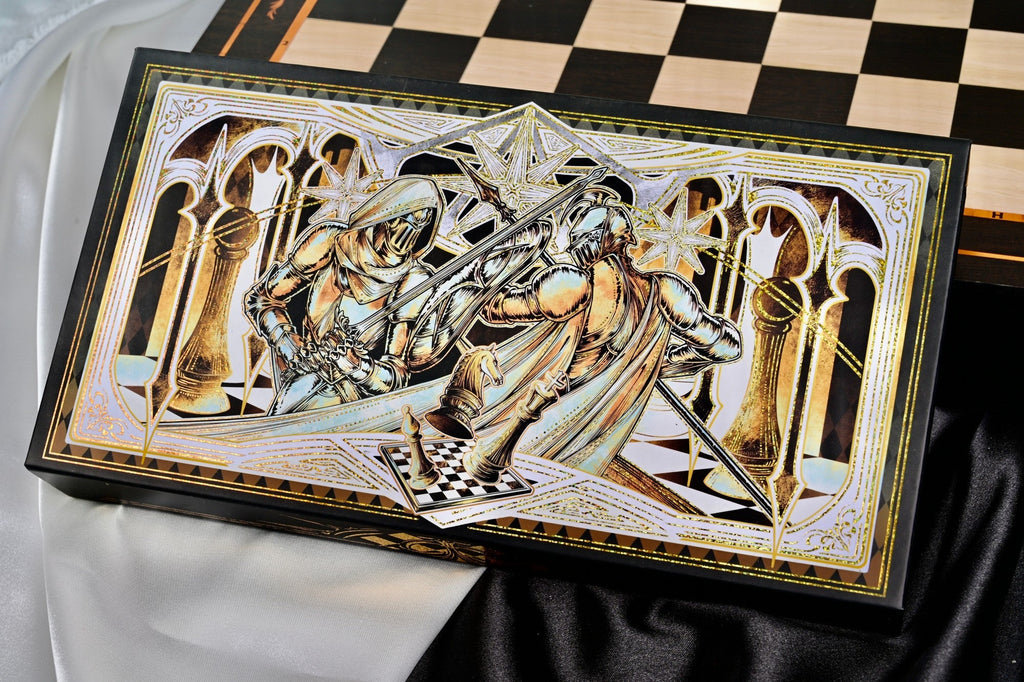 CHESS Collector's Box Set with two decks and coin