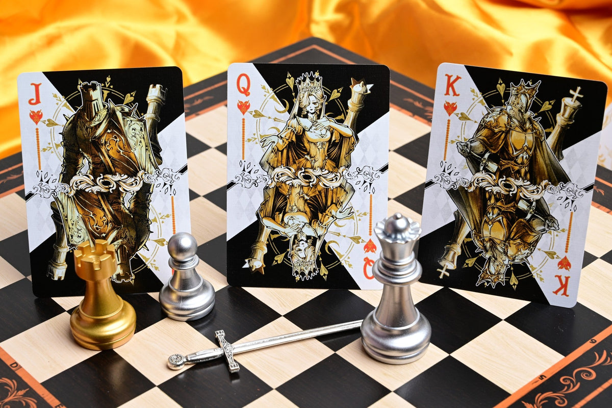 CHESS customized royal court cards