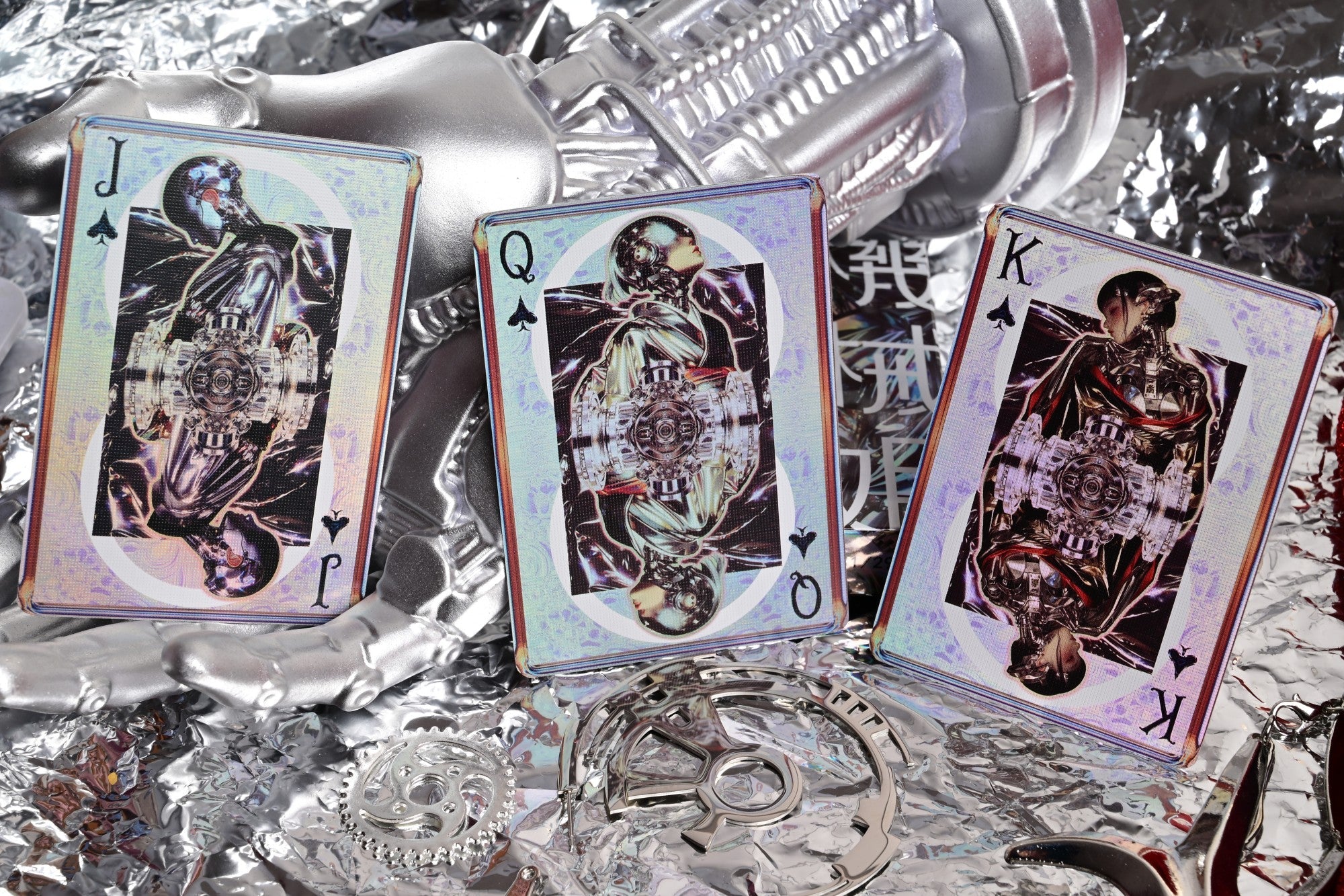 Robo-Geisha custom court cards