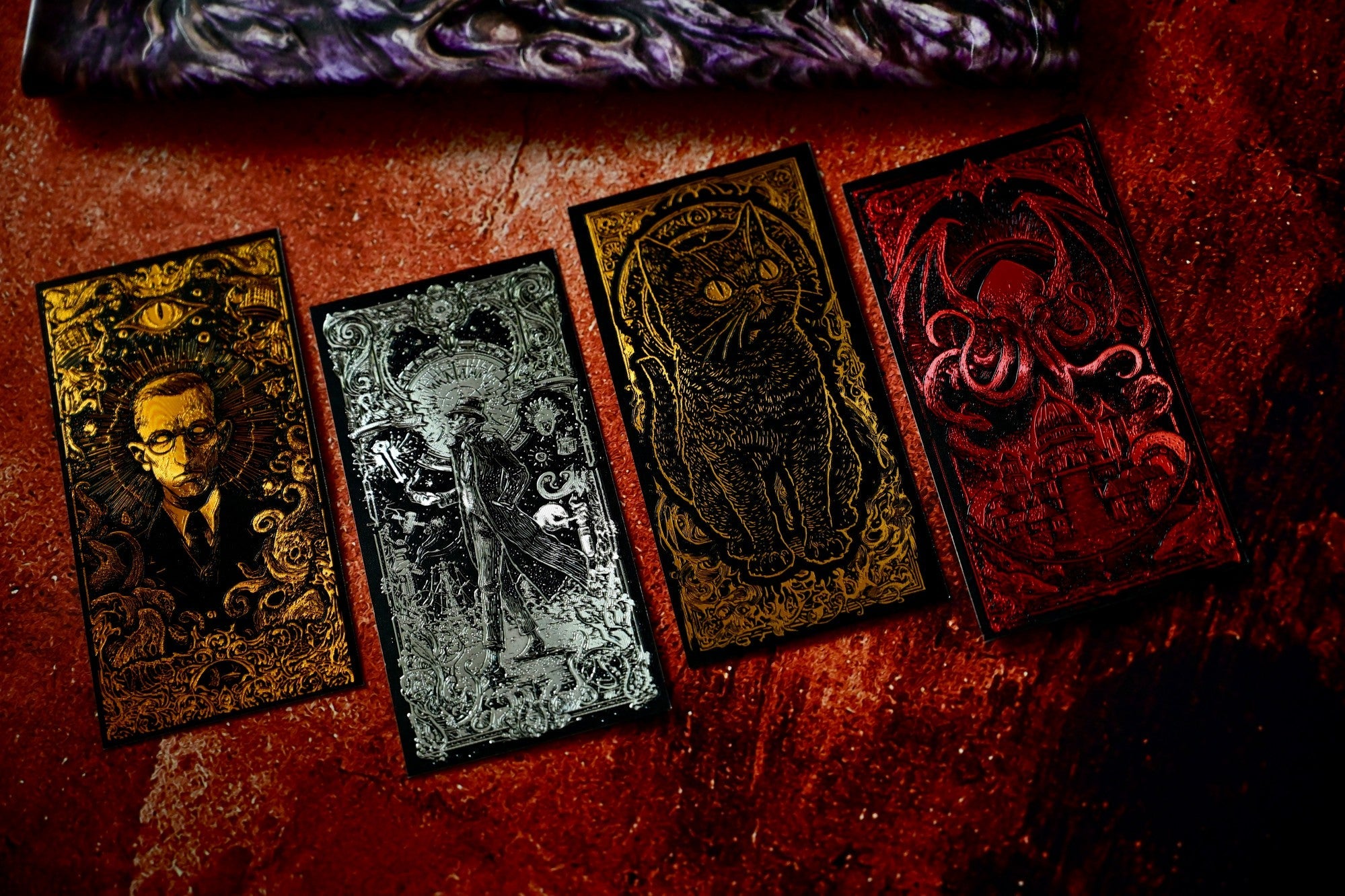 KingStar Cthulhu Mythos gold foil bookmarks collection