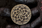 KingStar Cthulhu Mythos antique bronze coin spiral side
