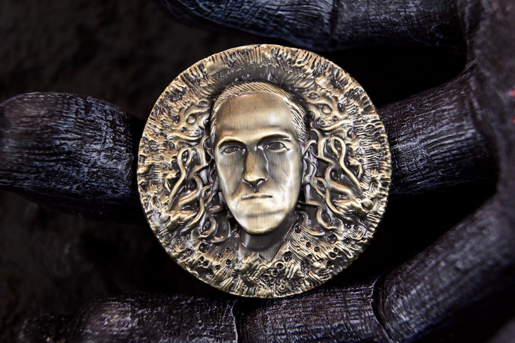 KingStar Cthulhu Mythos antique silver investigator coin