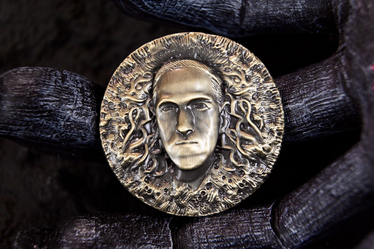 KingStar Cthulhu Mythos antique silver investigator coin