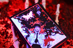 Leaf deck UV-reactive tuck box artwork