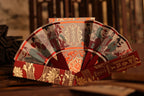 KingStar HUPO Amber special edition unfolded paper-fan tuck