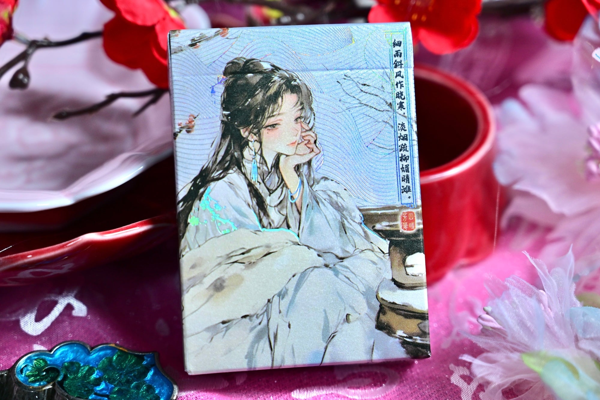 Goddess of Winter playing cards from The Splendor of the Four Seasons series