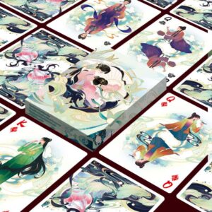 Flower Moon Clothes V2 Playing Cards